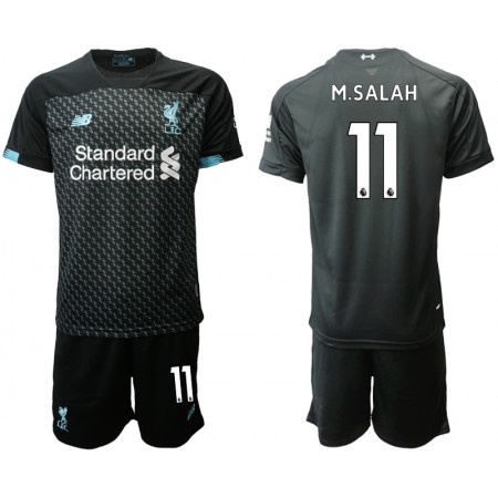 Billiga Fotbollströjor Liverpool M.SALAH 11 Barn Tredje tröja 2019/20 Kortärmad